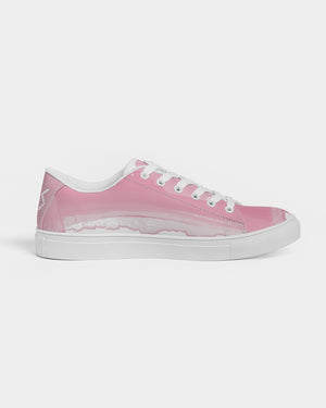 Pink Question Women's Faux-Leather Sneaker